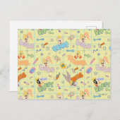 BUGS BUNNY BUILDERS™| tekenschetspatroon Briefkaart (Voorkant / Achterkant)