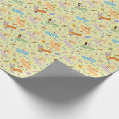 BUGS BUNNY BUILDERS™| tekenschetspatroon Cadeaupapier (Hoek)