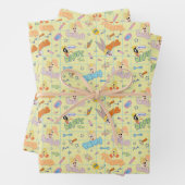 BUGS BUNNY BUILDERS™| tekenschetspatroon Inpakpapier Vel (In situ)