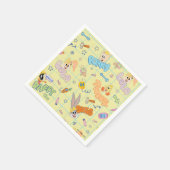 BUGS BUNNY BUILDERS™| tekenschetspatroon Servet (Hoek)