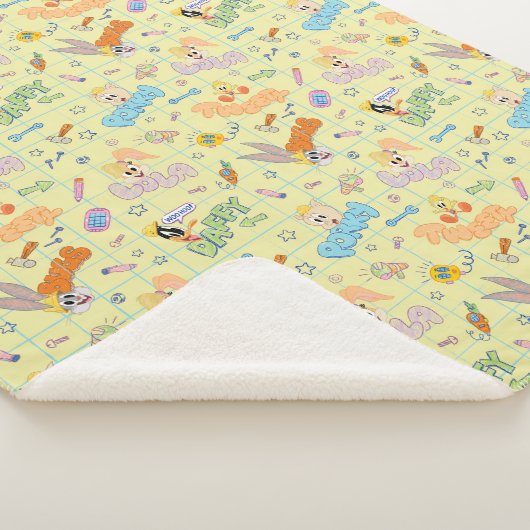 BUGS BUNNY BUILDERS™| tekenschetspatroon Sherpa Deken (3/4)