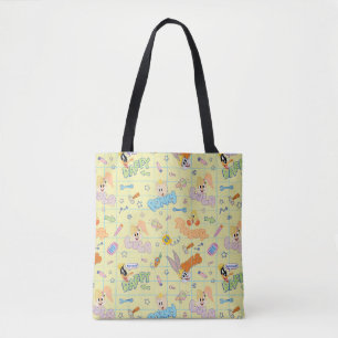 BUGS BUNNY BUILDERS™ tekenschetspatroon Tote Bag