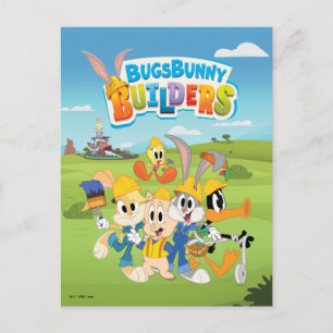 BUGS BUNNY BUILDERS™  The Looney Builders Group Briefkaart