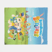 BUGS BUNNY BUILDERS™| The Looney Builders Group Fleece Deken (Voorkant (Horizontaal))