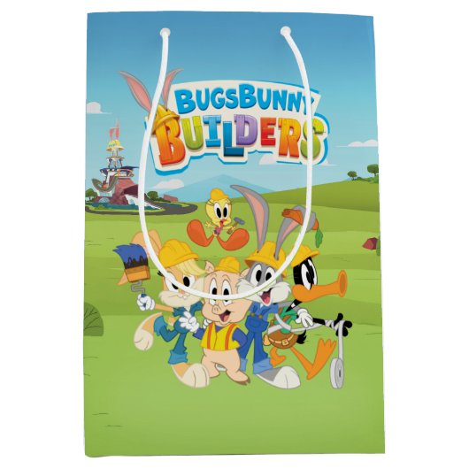 BUGS BUNNY BUILDERS™| The Looney Builders Group Medium Cadeauzakje (Voorkant)