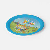 BUGS BUNNY BUILDERS™| The Looney Builders Group Papieren Bordje (Gekanteld)