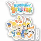 BUGS BUNNY BUILDERS™| The Looney Builders Group Sticker (Voorkant)