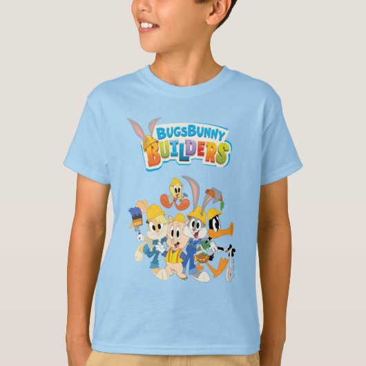 BUGS BUNNY BUILDERS™| The Looney Builders Group T-shirt (Voorkant)