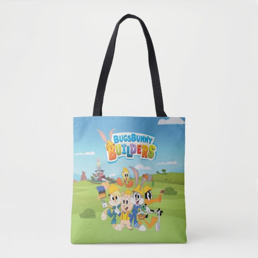 BUGS BUNNY BUILDERS™| The Looney Builders Group Tote Bag (Voorkant)