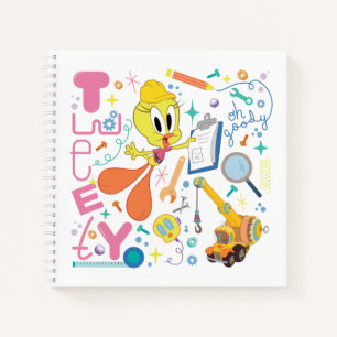 BUGS BUNNY BUILDERS™ TWEETY™ Werk Gereedschap Notitieboek
