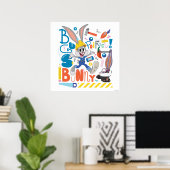 BUGS BUNNY BUILDERS™| WERK GEREEDSCHAP VAN BUGS BU POSTER (Thuiskantoor)