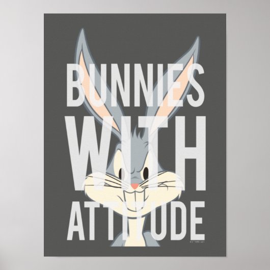 BUGS BUNNY™ Bunnies met hoogte Poster (Voorkant)