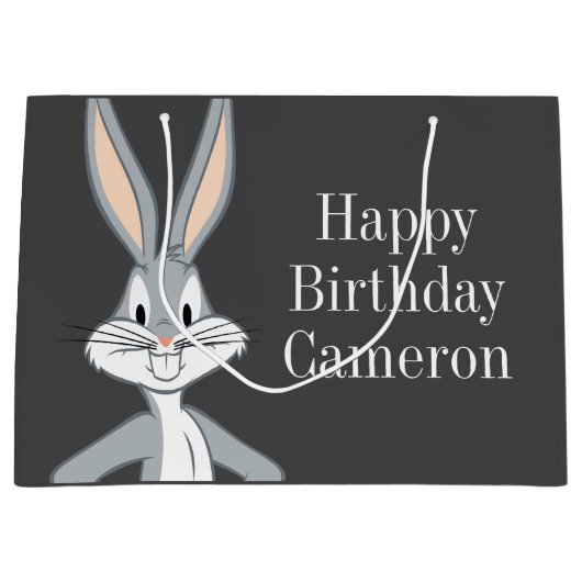 BUGS BUNNY™ | Bunny Stare Groot Cadeauzakje (Voorkant)