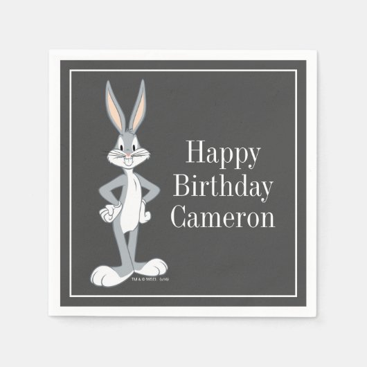 BUGS BUNNY™ | Bunny Stare Servetten (Voorkant)