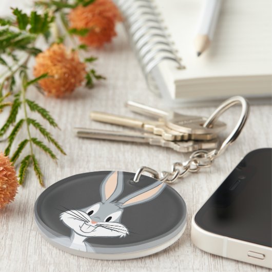 BUGS BUNNY™ | Bunny Stare Sleutelhanger (Voorkant Rechts)