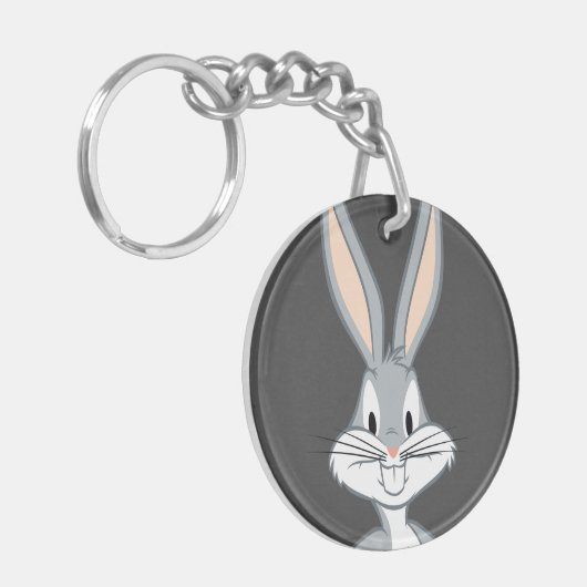 BUGS BUNNY™ | Bunny Stare Sleutelhanger (Voorkant Links)