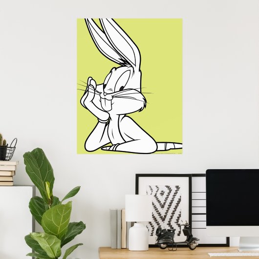 BUGS BUNNY™ Close Poster (Thuiskantoor)