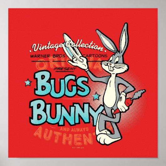 BUGS BUNNY™ Collectie Character Graphic Poster (Voorkant)