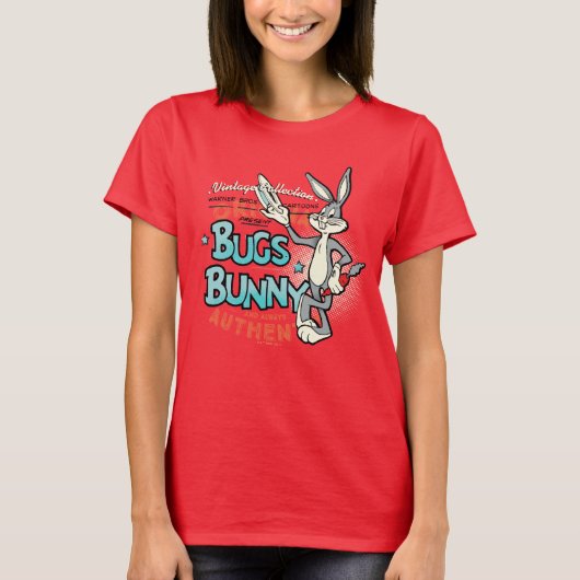 BUGS BUNNY™ Collectie Character Graphic T-shirt (Voorkant)