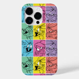 BUGS BUNNY™ Color Block Expressies Case-Mate iPhone 14 Pro Hoesje