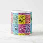 BUGS BUNNY™ Color Block Expressies Grote Koffiekop (Voorkant)