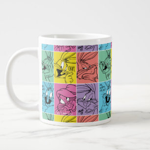 BUGS BUNNY™ Color Block Expressies Grote Koffiekop
