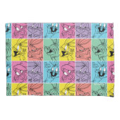 BUGS BUNNY™ Color Block Expressies Kussensloop (Voorkant)