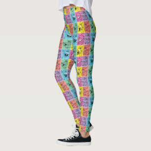 BUGS BUNNY™ Color Block Expressies Leggings