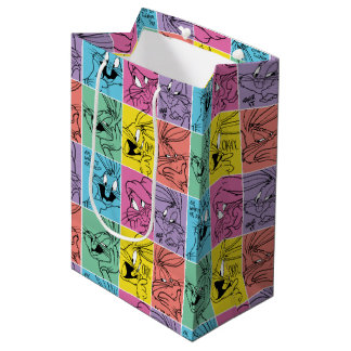 BUGS BUNNY™ Color Block Expressies Medium Cadeauzakje