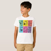 BUGS BUNNY™ Color Block Expressies T-shirt (Voorkant volledig)