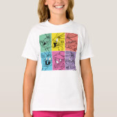 BUGS BUNNY™ Color Block Expressies T-shirt (Voorkant)