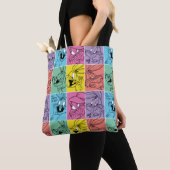 BUGS BUNNY™ Color Block Expressies Tote Bag (Dichtbij)