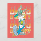 BUGS BUNNY™ Cool School Outfit Briefkaart (Voorkant)