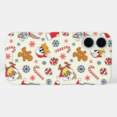 BUGS BUNNY™, DAFFY DUCK™ & Lola Christmas Pattern Case-Mate iPhone Case (Achterkant (horizontaal))