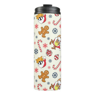 BUGS BUNNY™, DAFFY DUCK™ & Lola Kerstpatroon Thermosbeker