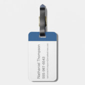 BUGS BUNNY™ & DAFFY DUCK™ Ready for Hunting Season Bagagelabel (Achterkant verticaal)