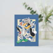 BUGS BUNNY™ & DAFFY DUCK™ Ready for Hunting Season Briefkaart (Staand voorkant)