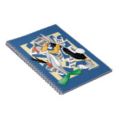 BUGS BUNNY™ & DAFFY DUCK™ Ready for Hunting Season Notitieboek (Rechterzijde)