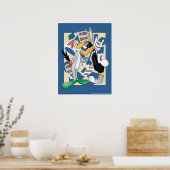 BUGS BUNNY™ & DAFFY DUCK™ Ready for Hunting Season Poster (Keuken)