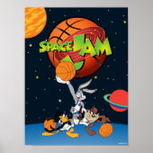 BUGS BUNNY™, DAFFY DUCK™ & TAZ™ JAM™ Logo Poster (Voorkant)