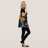 BUGS BUNNY™, DAFFY DUCK™ & TAZ™ SPACE JAM™ Logo Tote Bag (Op model)