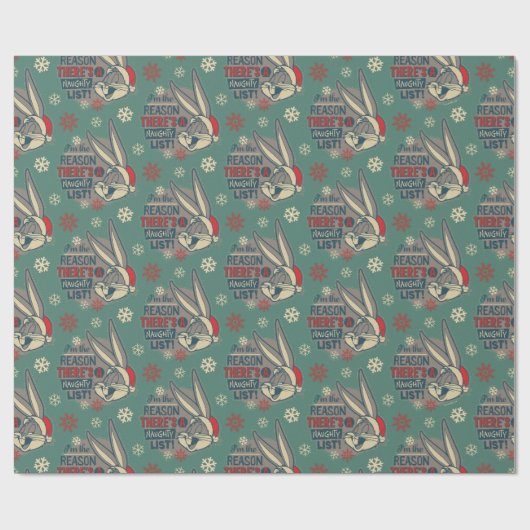 BUGS BUNNY™ - De reden waarom er een lijst van one Cadeaupapier (Vlak)