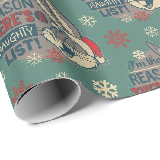 BUGS BUNNY™ - De reden waarom er een lijst van one Cadeaupapier (Rol Hoek)
