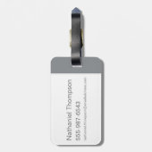 BUGS BUNNY™ die uit de zak kijkt Bagagelabel (Achterkant verticaal)