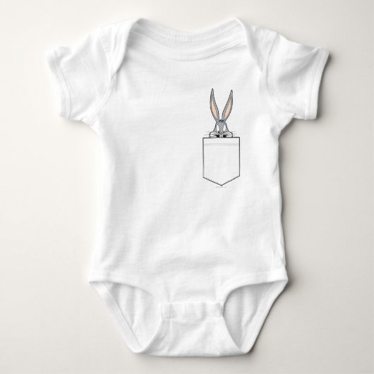 BUGS BUNNY™ die uit de zak kijkt Romper (Voorkant)
