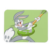 BUGS BUNNY™ draait op gitaar Magneet (Horizontaal)