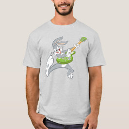 BUGS BUNNY™ draait op gitaar T-shirt
