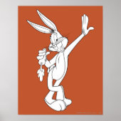 BUGS BUNNY™ Eating Carrot Poster (Voorkant)