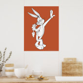 BUGS BUNNY™ Eet Wortel Poster (Keuken)