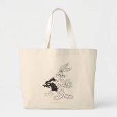 BUGS BUNNY™ en DAFFY DUCK™ Grote Tote Bag (Voorkant)